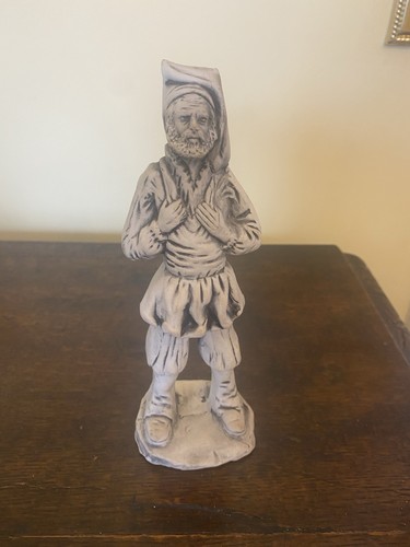Old vintage man statue - vintage,