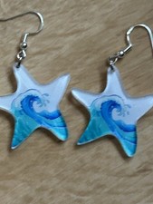 Holiday Earrings Wave
