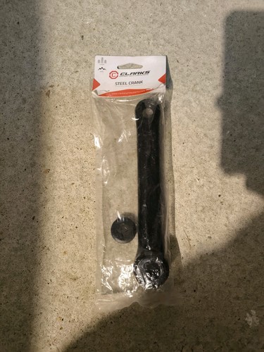 Clarks steel left hand - left, crank