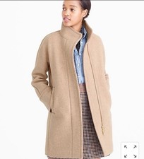 New J.Crew Khaki Tan Wool Coat