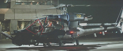 Blue thunder 1983 resin - thunder, model
