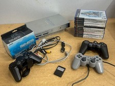 Sony PS2 Bundle with 3 Controllers & 11 Games