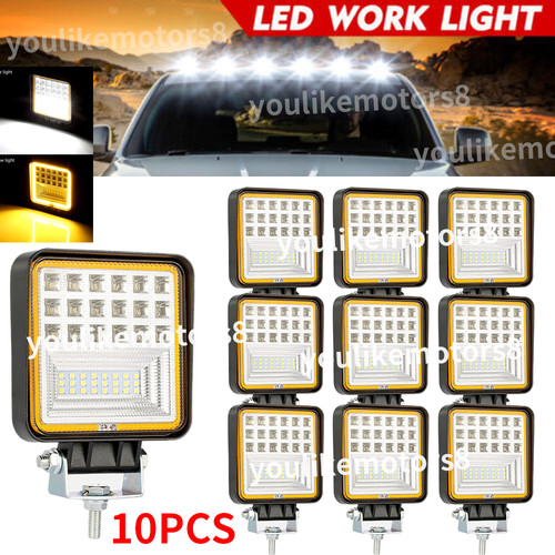 Spot round led work light - 4",