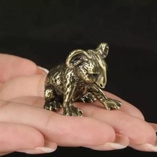 Small Brass Koala Animal Ornament Paperweight