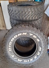 31" x 10.50 x 15" mudterrain tyres