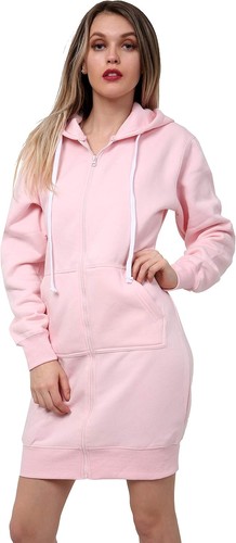 Women long hoodie zipper - women,