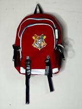 Harry Potter Kids Backpack Hogwarts Boys Girls Unisex School Bag Red