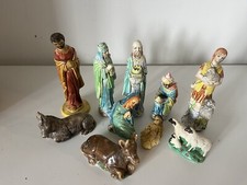 Vintage Hand Painted Plaster