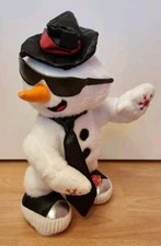 Singing And Dancing Snowman Animated Plush Toy Christmas Musical 