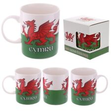 Cymru Wales Mug Welsh Flag