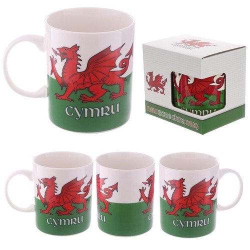 Cymru wales mug welsh flag - mug,