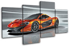 Mclaren P1 Exotic Supercar Cars MULTI CANVAS WALL ART Picture Print