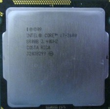 Intel Core I7-2600 3.4 GHz
