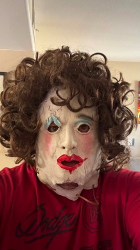 Leatherface pretty woman - woman, mask