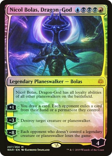 Nicol bolas dragon god - bolas,, dragon-god