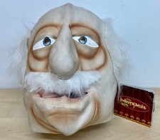 The Muppets - Official Statler Latex Fancy Dress Face Mask - See Video!!