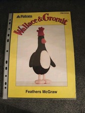 Alan Dart - Feathers McGraw Wallace & Gromit  knitting Pattern PBN E2322