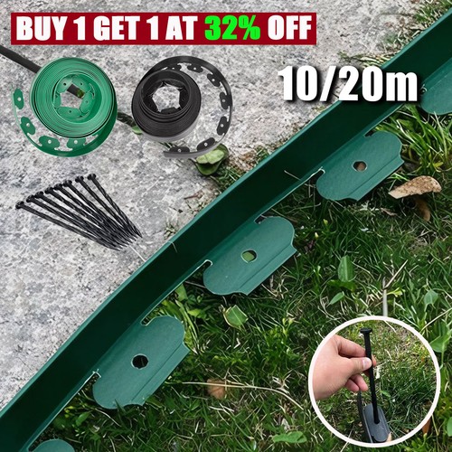 20m lawn edge border - lawn, with