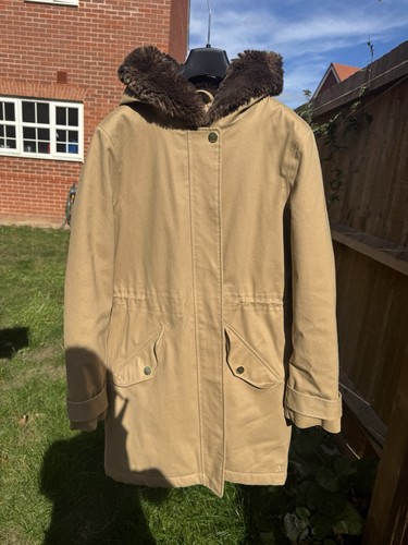 Joules ladies parka size - size, 12