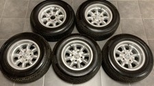 MK1 FORD ESCORT MINILITE DESIGN ALLOY WHEELS x5 + PIRELLI 185/70/R13 TYRES