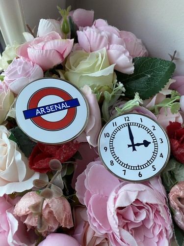 Arsenal themed metal magnets - metal,