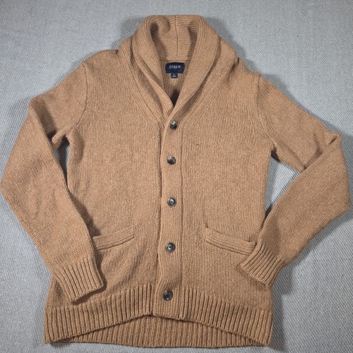 Crew cardigan small brown - cardigan,