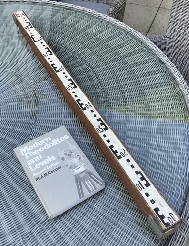 Surveyors measure stick - , &