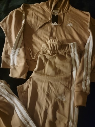 Adidas pink sweat suit - sweat, women's