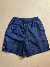 Blue nylon silky satin