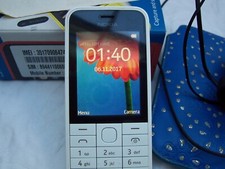 TESCO/O2 Network White Nokia 220 Mobile Phone. Fully Working.