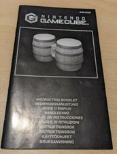 Nintendo GameCube Bongo Drum Instruction Manual Booklet Only