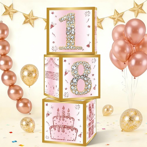 Pink rose gold - gold, 18th
