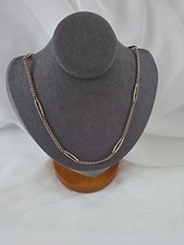 Victorian Gold Filled Ladies Watch Fob Chain Gold Magnet by SOB & Co 19"