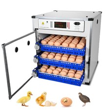Automatic Digital 204 Eggs Incubator Chicken Poultry Hatcher Temperature Control