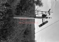 PHOTO  FORMER RHYMNEY RAILWAY SOMERSAULT SIGNAL ON THE UP LINE AT WERNDDU IN THE