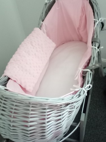 Baby moses basket with stand - with,