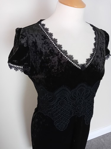 Disturbia black velvet lace - disturbia,