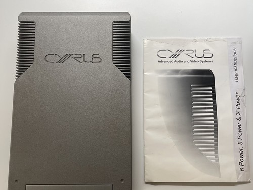 Cyrus power amplifier - 8,