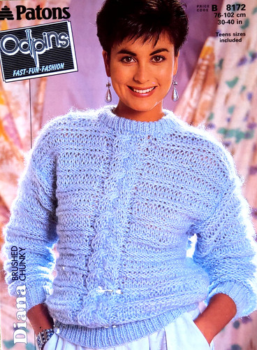 Ladies knitting pattern cable - knitting,