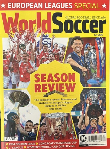 World soccer magazine - world, issue