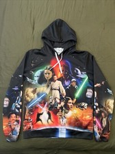 Star Wars Men’s Multicolored Hoodie Size Large 27” Length / Chest 46 -Pre-Owned