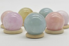 Natural Real Wood Ring Globe