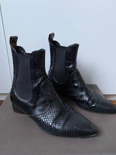 Louis vuitton python ankle - vuitton,