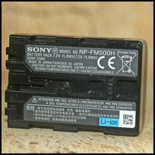 Genuine Sony NP-FM500H Battery fits Alpha A200 A350 A700 A900 DSLRs