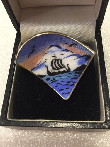 Brooch ivor holth norway - brooch,