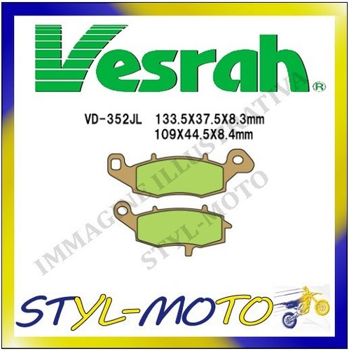 352jl front sintered - vd-352jl,