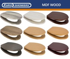 MDF Wood Veneer Wooden Toilet