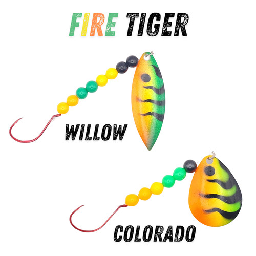 Fire tiger worm - fire, harness