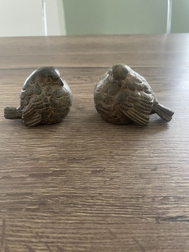 Old pair animal bronzes - animal,