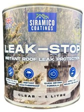 Roof Paint Instant Repair Sealer  - CLEAR 1 Litre - Instant Waterproofing Paint